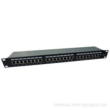 1U 24-Port Cat5e FTP Patch Panel, Krone IDC, Drawer TypeNew